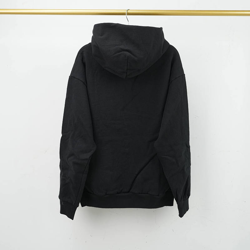 Sp5Der Rhinestone Og Web V2 Hoodie Black