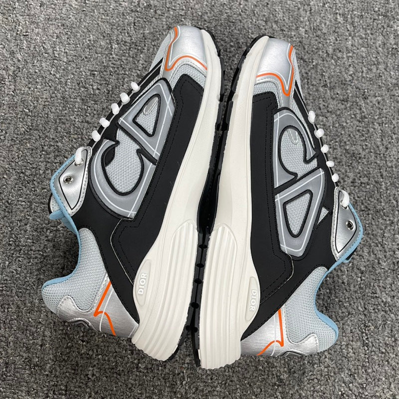 Dior B30 Sneaker — Grey Silver Black