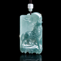 Howling Wolf Jade Pendant-Stay True and Stand Through Every Storm