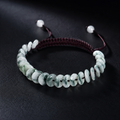 Peace in Motion-Jadeite Peace Buckle Bracelet