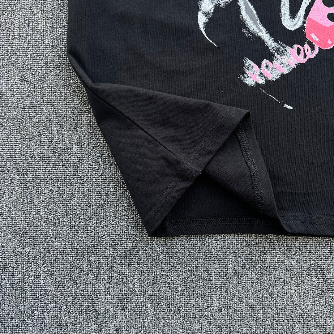 Graphic Tee Black Pink 2