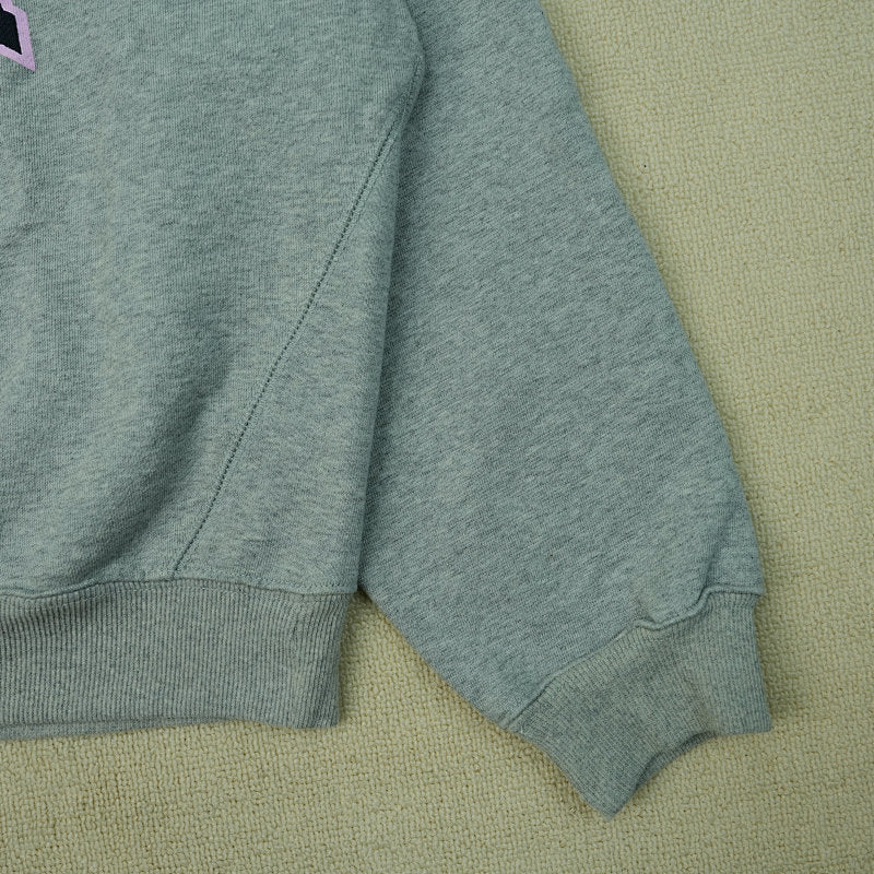 Sp5der Varsity Web Crewneck Heather Grey