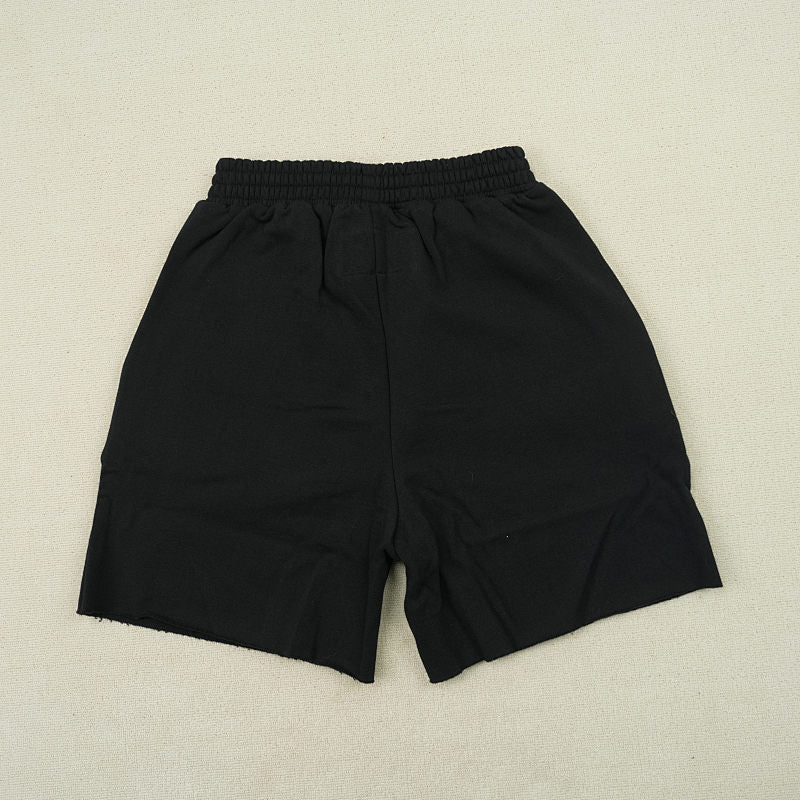 Sp5Der Og Logo Embroidered Sweatshort Black