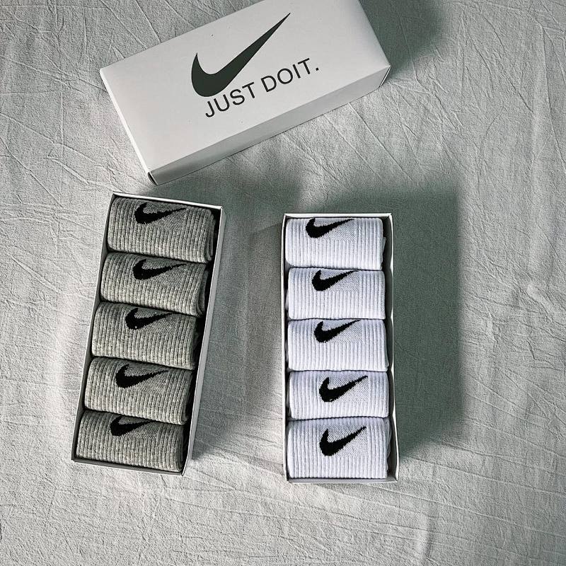 Nike Socks Boxed Sets - Gray/White/Black