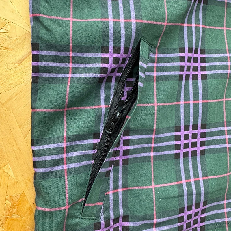 Mertra Tartan Jacket - Green