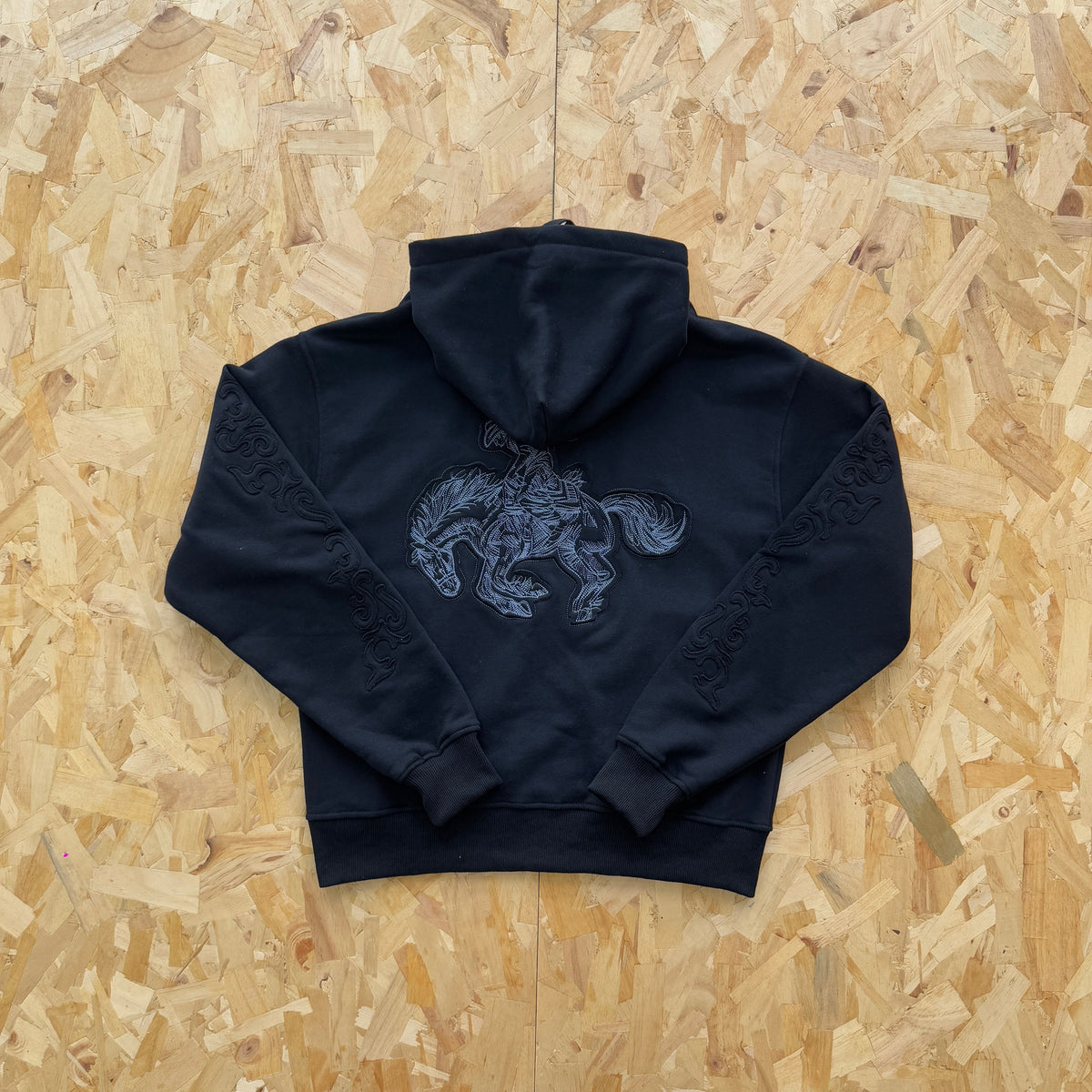 Derschutze Western Zip Up - Black