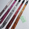 Off-White Lanyards - Pink/Silver/Red/Orange