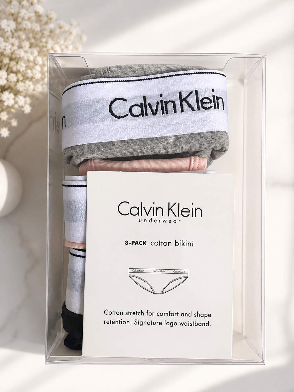 Women's Cotton Stretch Bikini Briefs 3-Pack