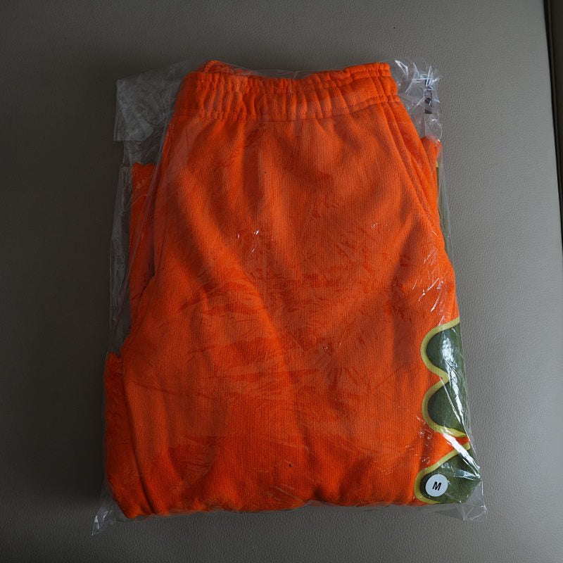 Sp5Der World Beluga Sweatpants Orange