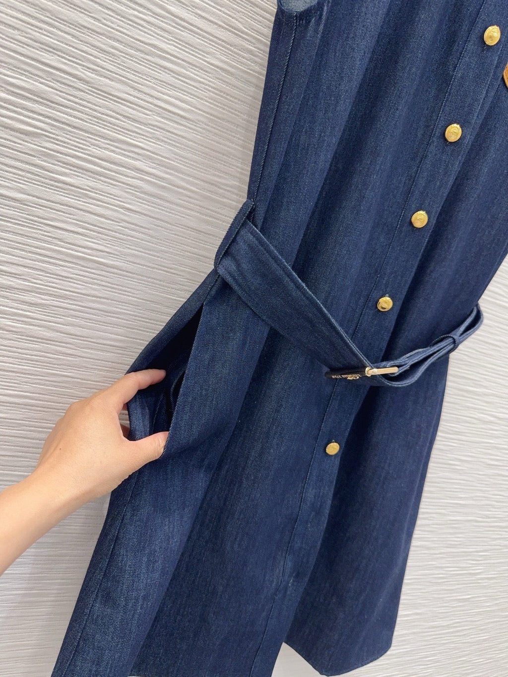 Denim Shirtdress