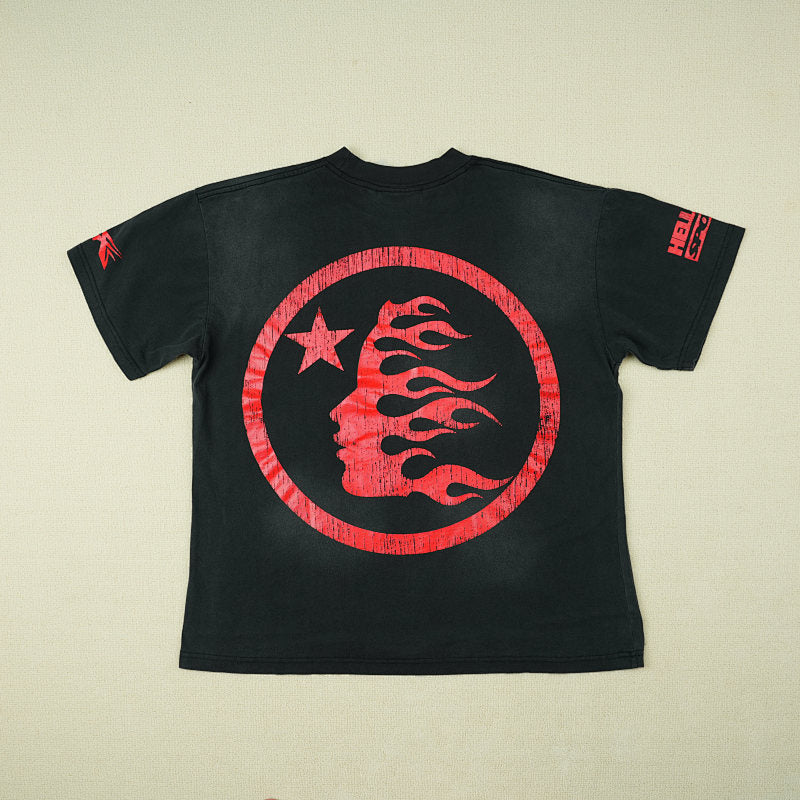 Hellstar Beat Us! T-Shirt Red/Black