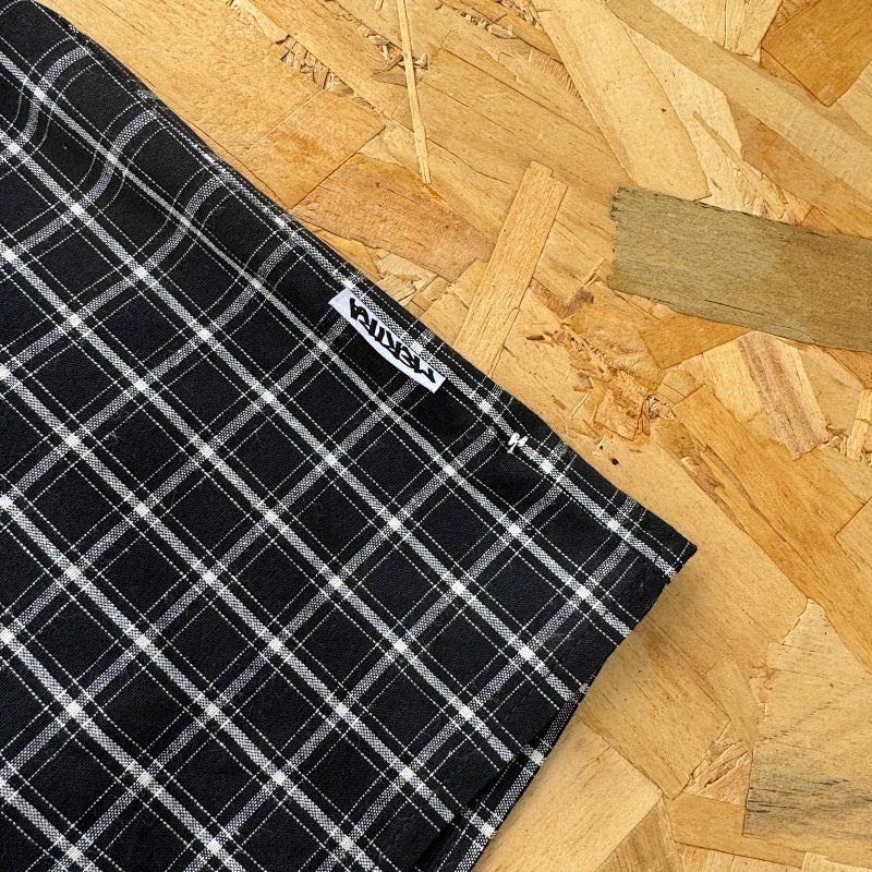 Mertra Plaid Shirt - Black