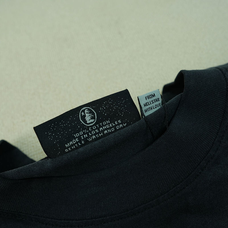 Hellstar Classic T-Shirt (Regular Print) Black/Bue