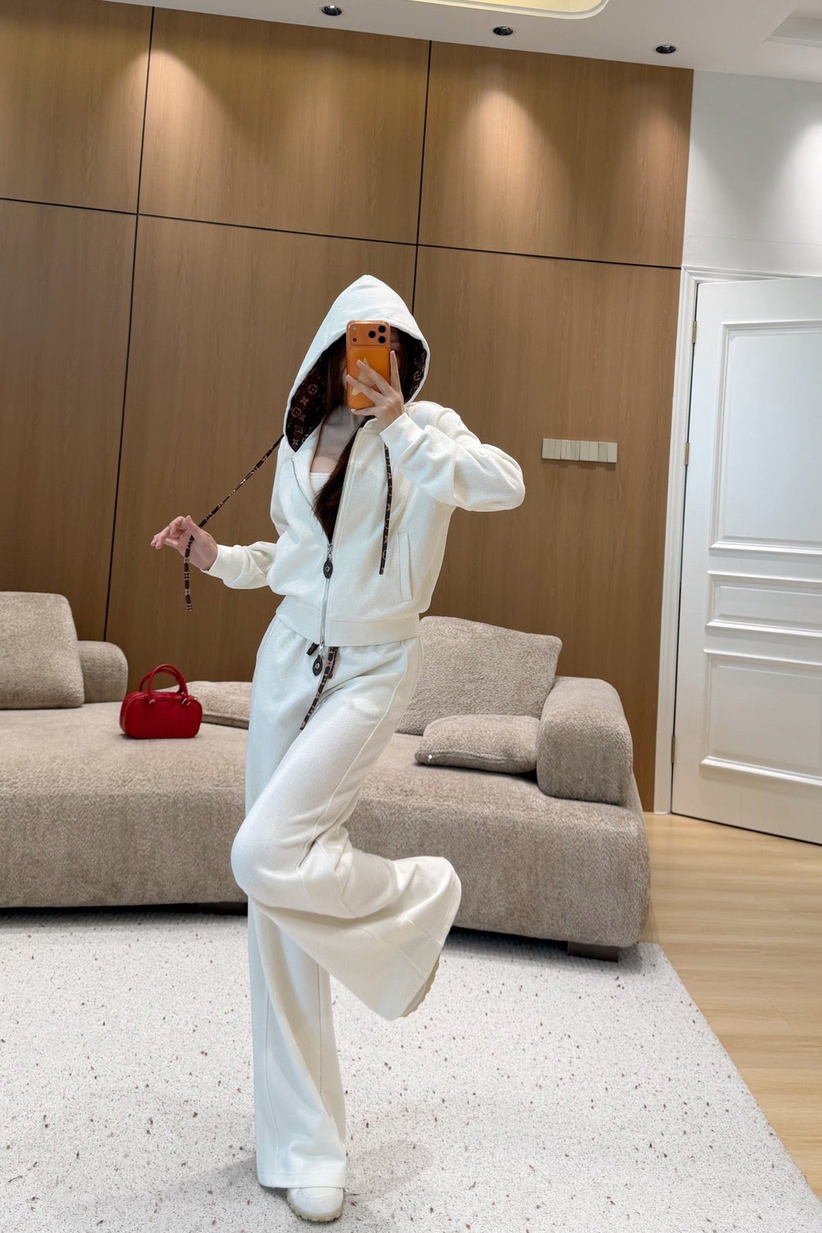 26S Zip-Up Hoodie Set