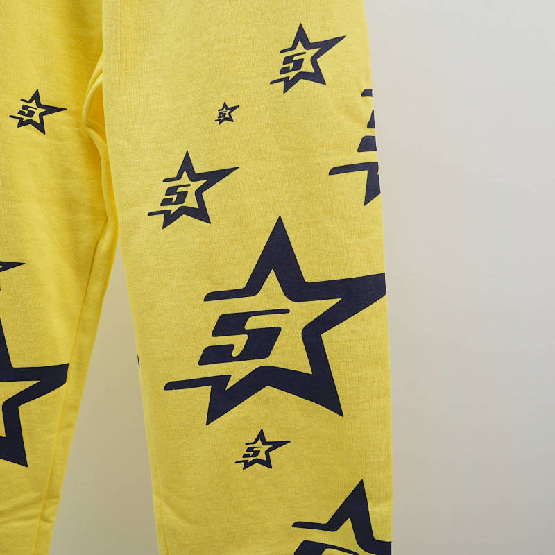 Sp5Der 5Star Sweatpants Yellow