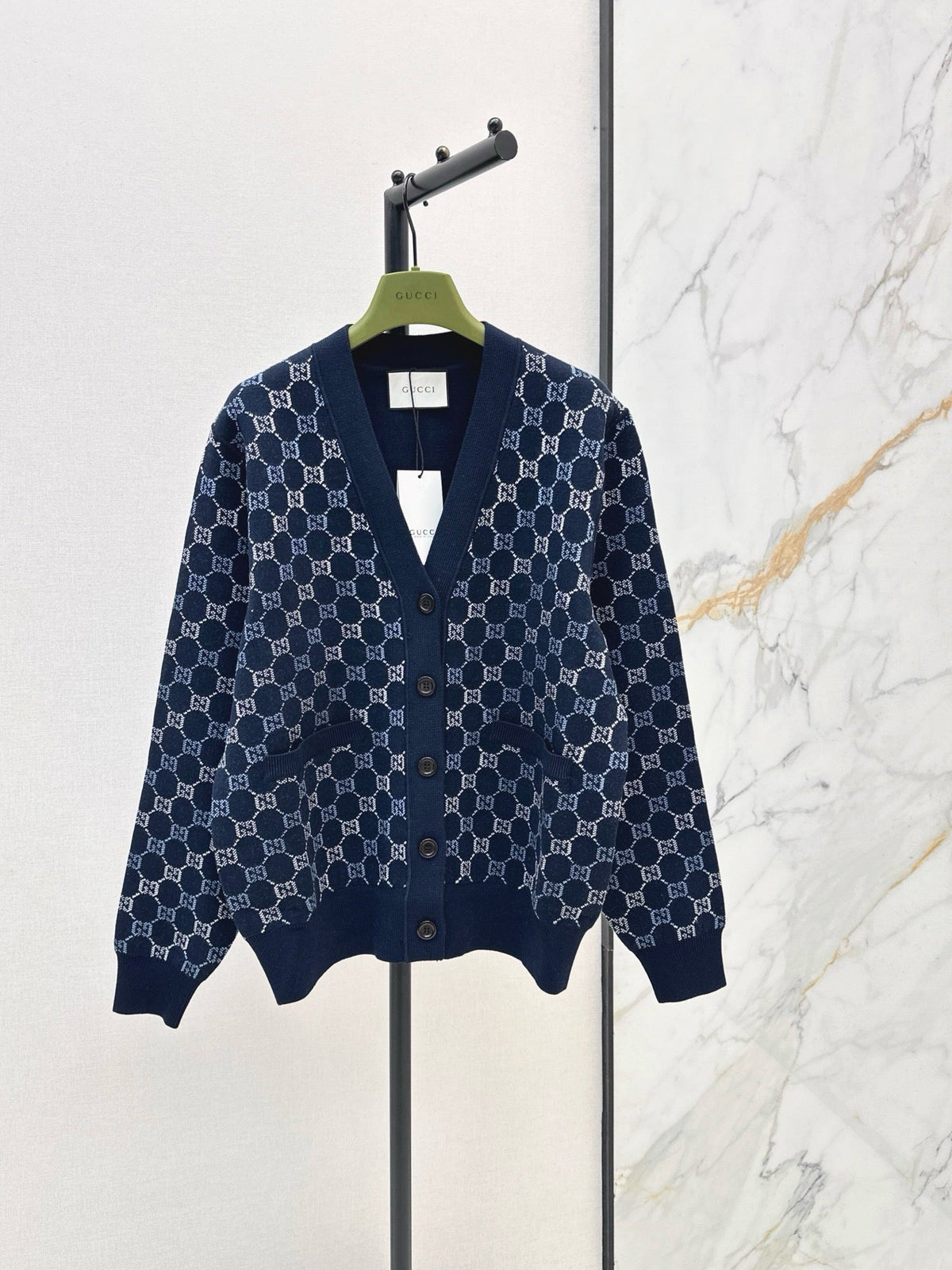 Jacquard Cardigan