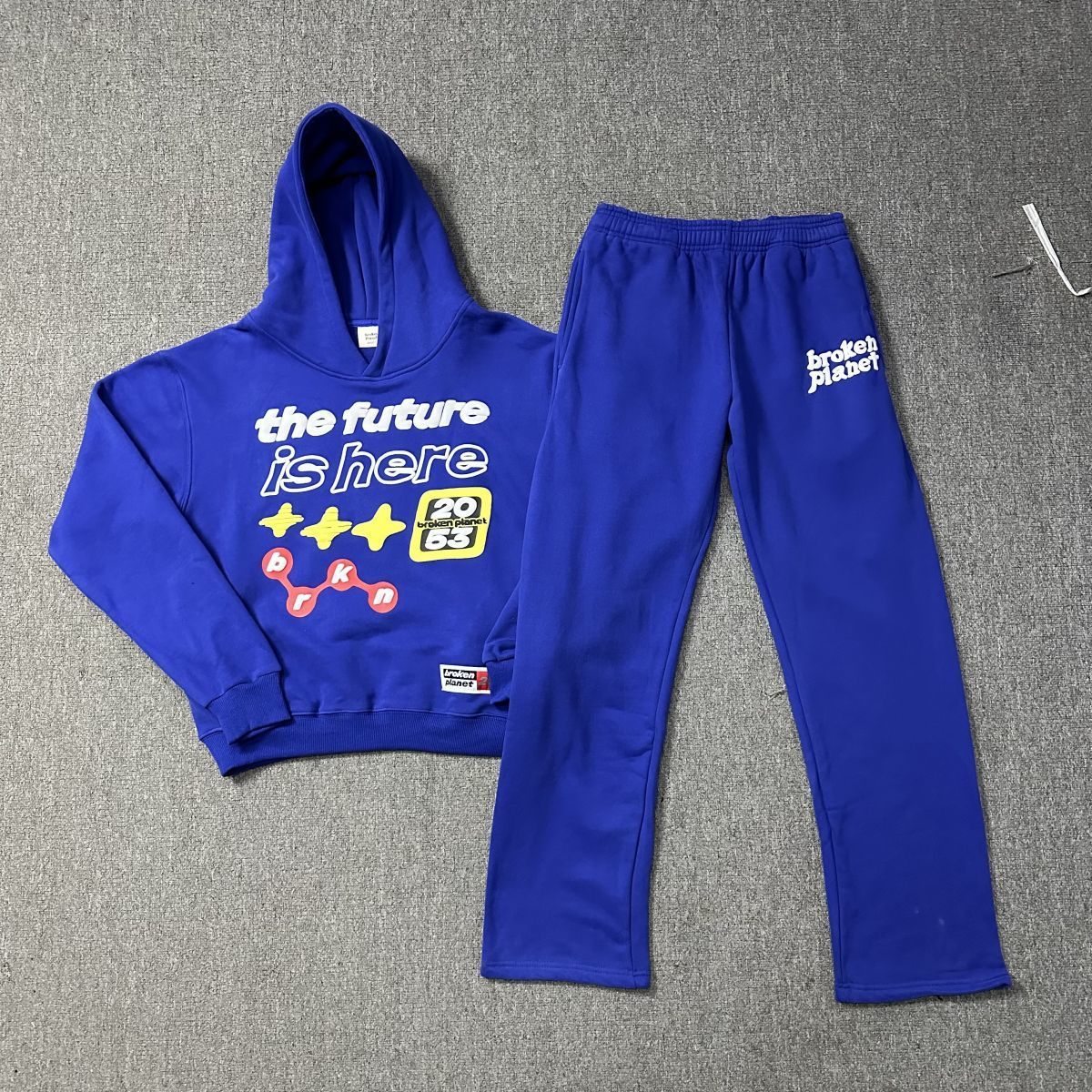 Broken Planet The Future Is Here Tracksuit Set (Blue)