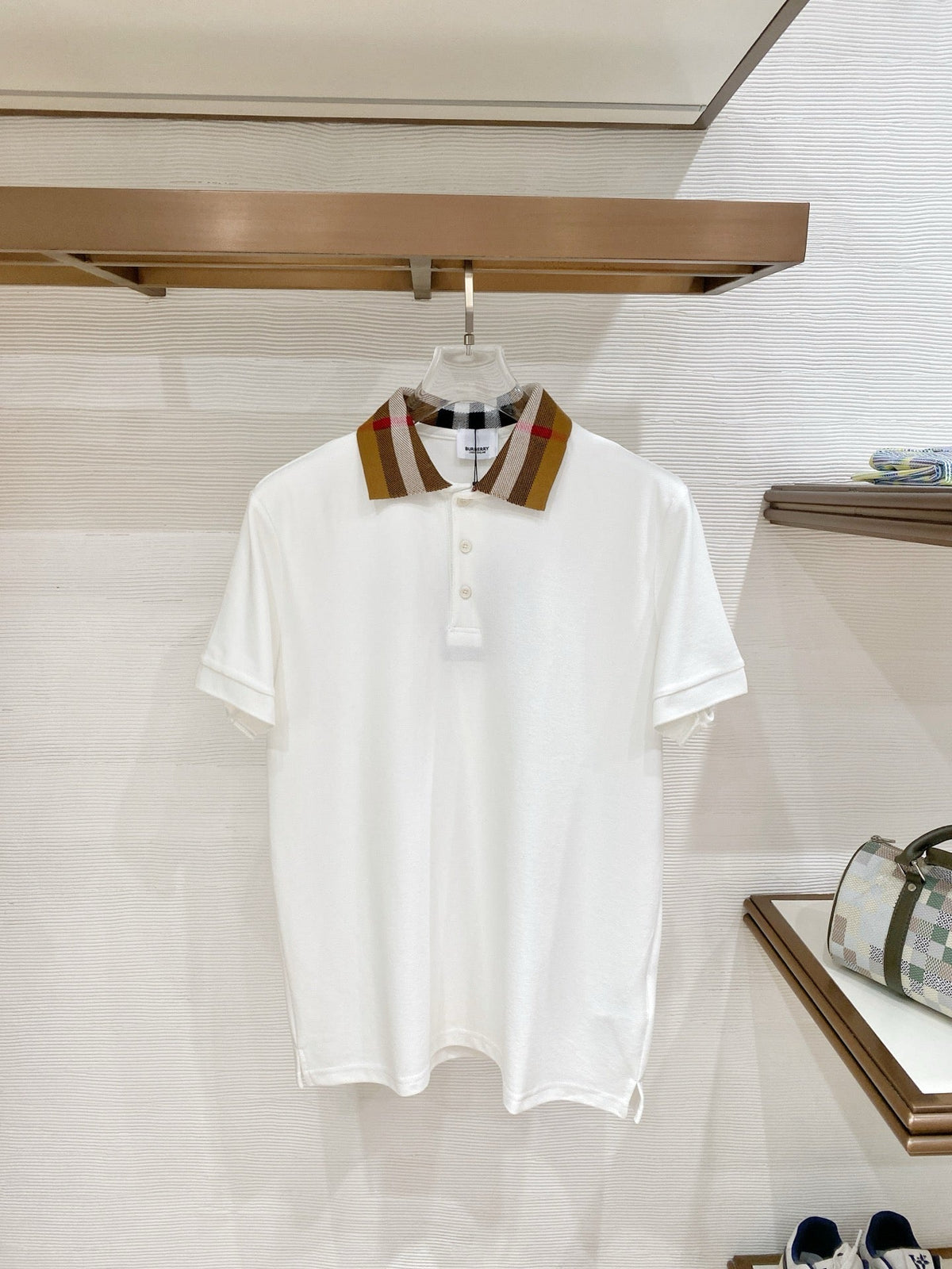 Logo Collar Polo Shirt