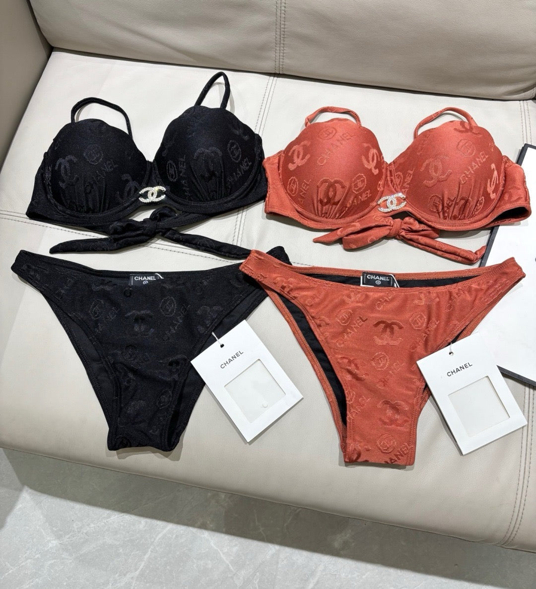 Bandeau Bikini Set
