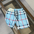 Check Swim Shorts