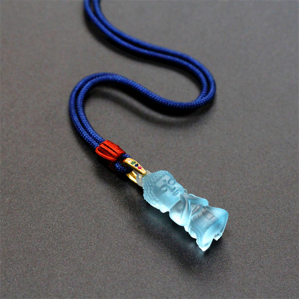 Little Buddha Child Liuli Pendant¨CThe Joyful Awakening
