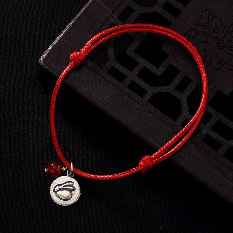 12 Chinese Zodiac Red String Bracelet-Good Luck Protection