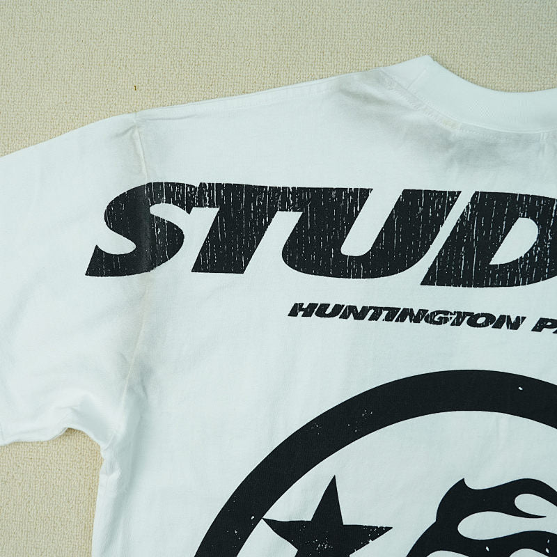 Hellstar Studios Cartoon Logo T-Shirt Gray