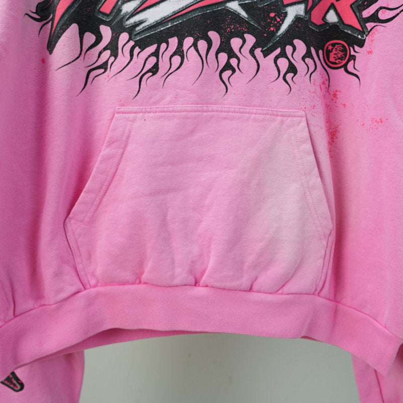 Hellstar Brainwashed With Brain Hoodie Pink