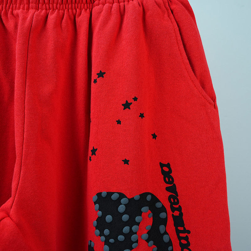 Sp5der P*NK V2 Sweatpant Red