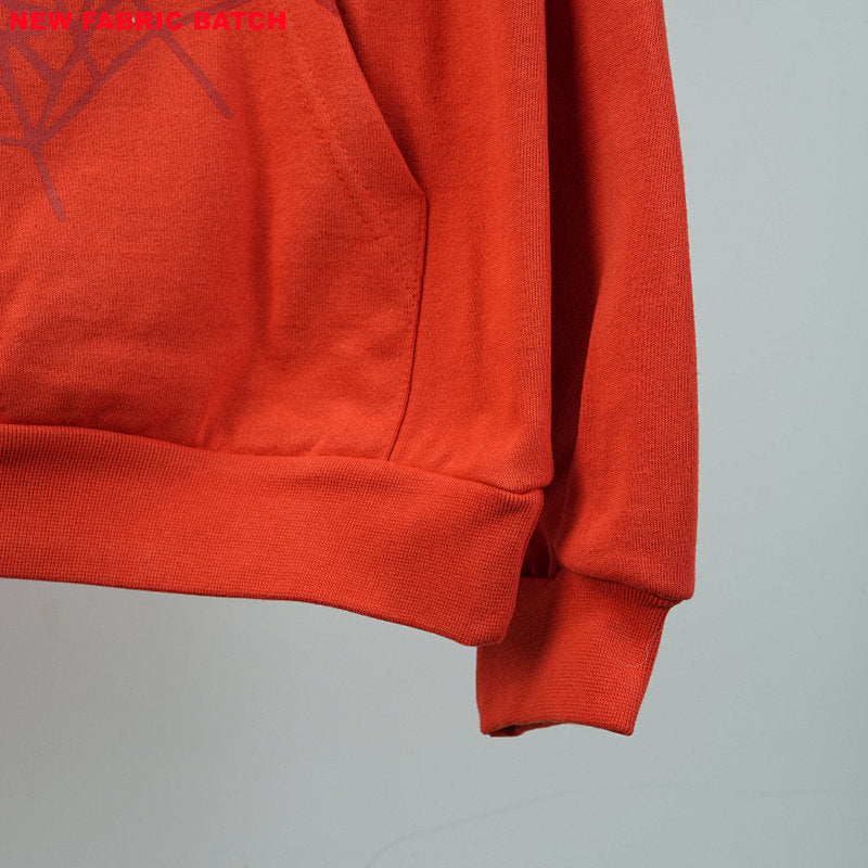 Sp5Der Websuit Hoodie Orange
