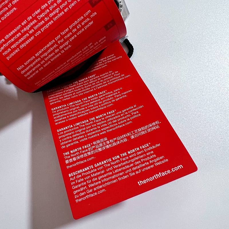 The North Face x Supreme Compass Keychain - Red/Black/White