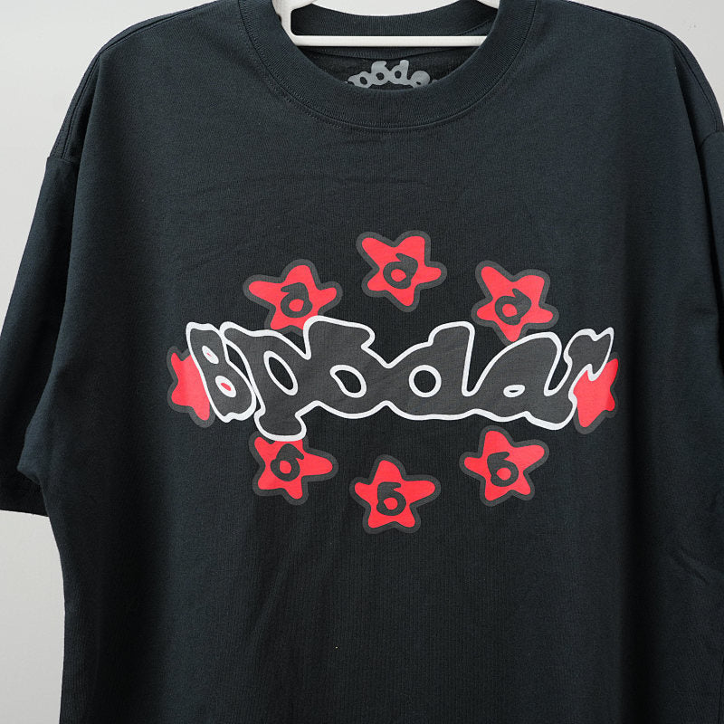Sp5Der Warped Tee Black