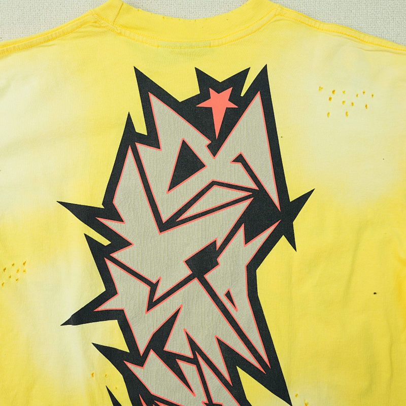 Hellstar Sample Cracked Print T-Shirt