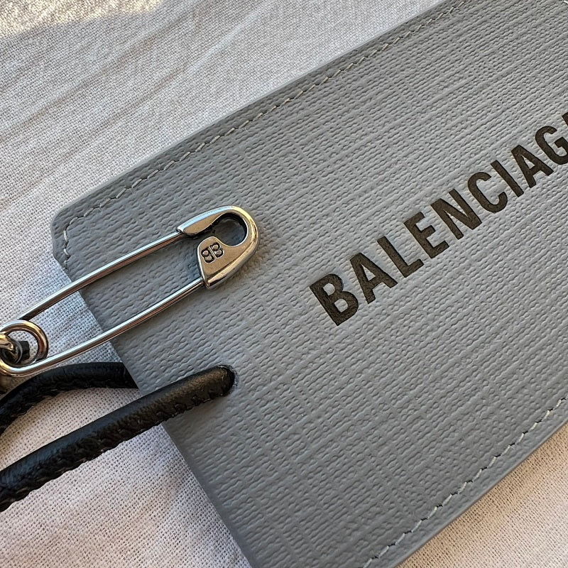 Bal Leather Card Holder with Lanyard