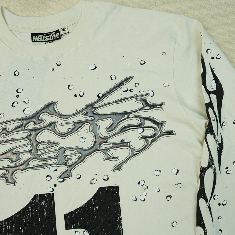Hellstar Long Sleeve White