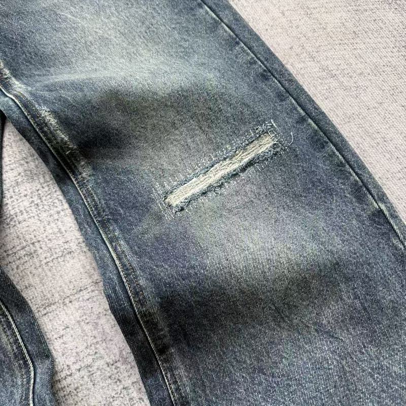 Blue/Grey Washed Denim