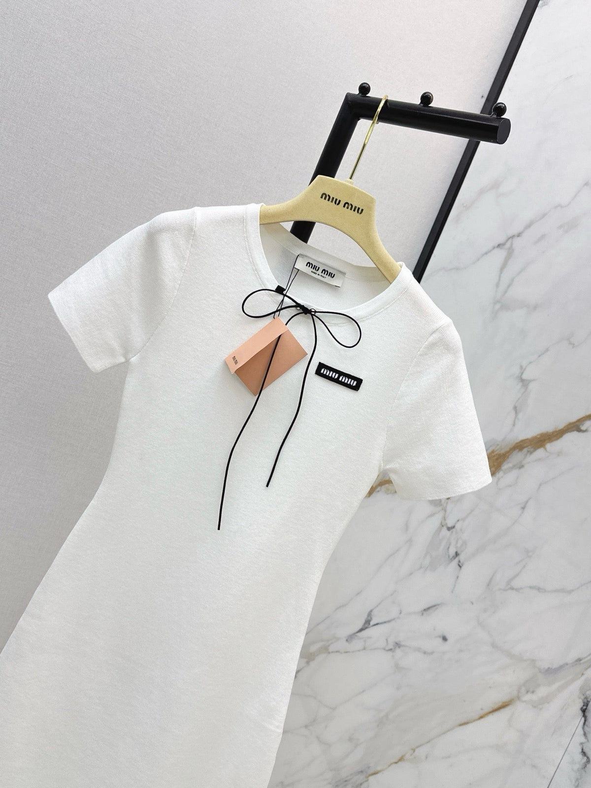 Short Sleeve Knit Dress