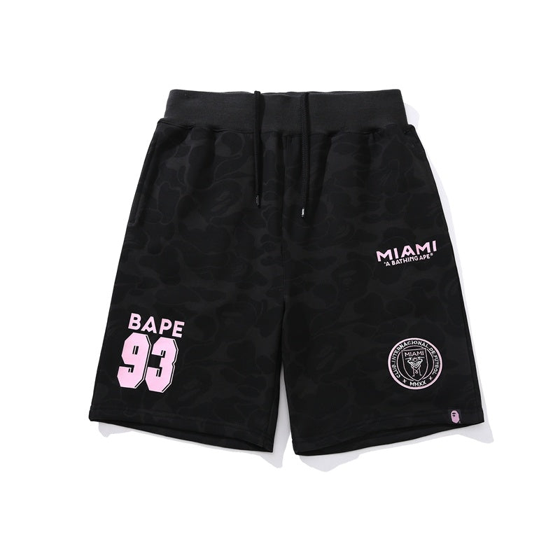 BAPE x Inter Miami Camo Shorts (Black)