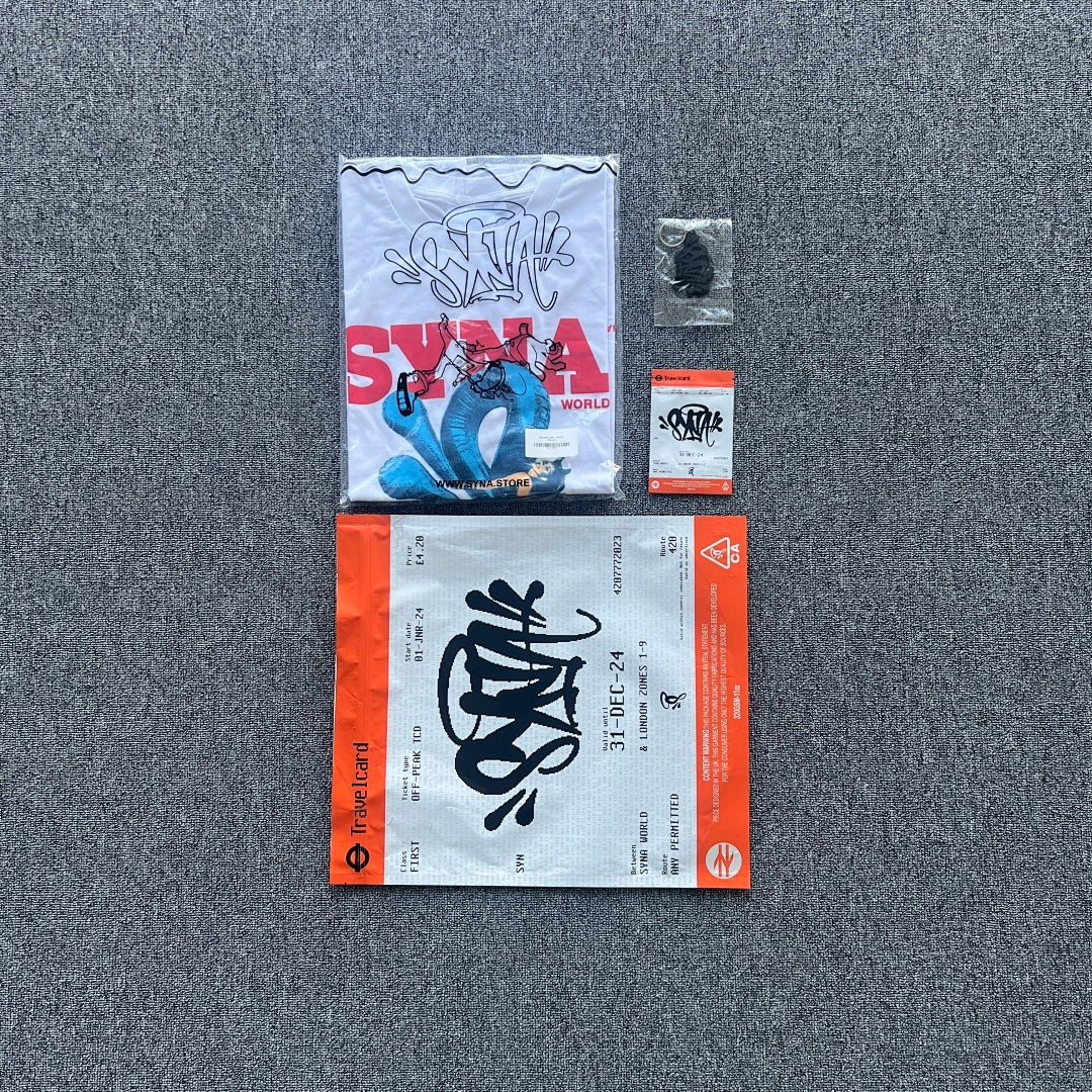 SynaWorld Tee Light Blue
