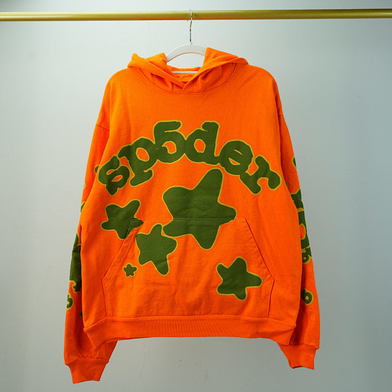 Sp5der Beluga Hoodie Orange