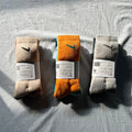 Nike Tie-Dye Crew Socks - Cream/Orange/Gray