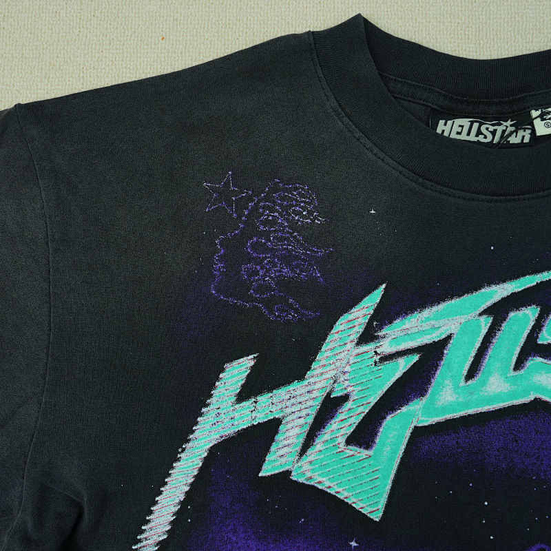 Hellstar Attacks T-Shirt Black