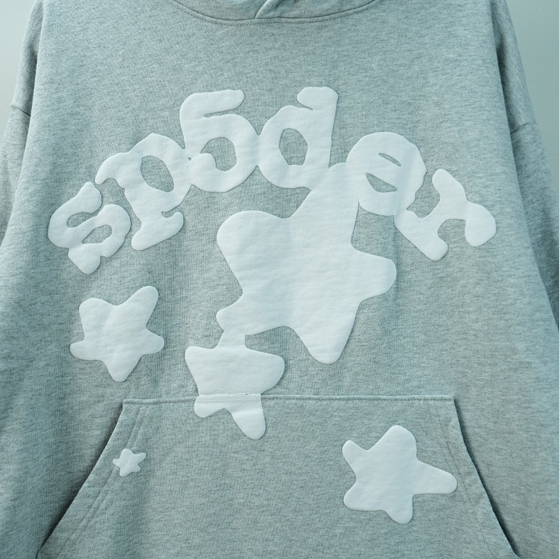 Sp5der Beluga Hoodie Heather Grey