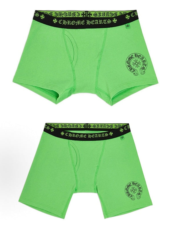Chrome Hearts Logo Boxer Brief and Shorts Set