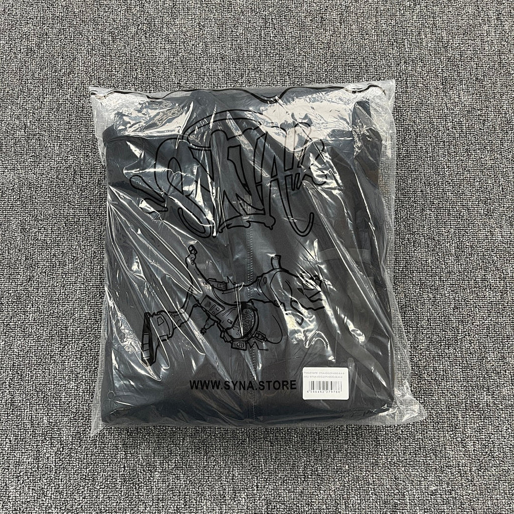 Zip Hoodie Black