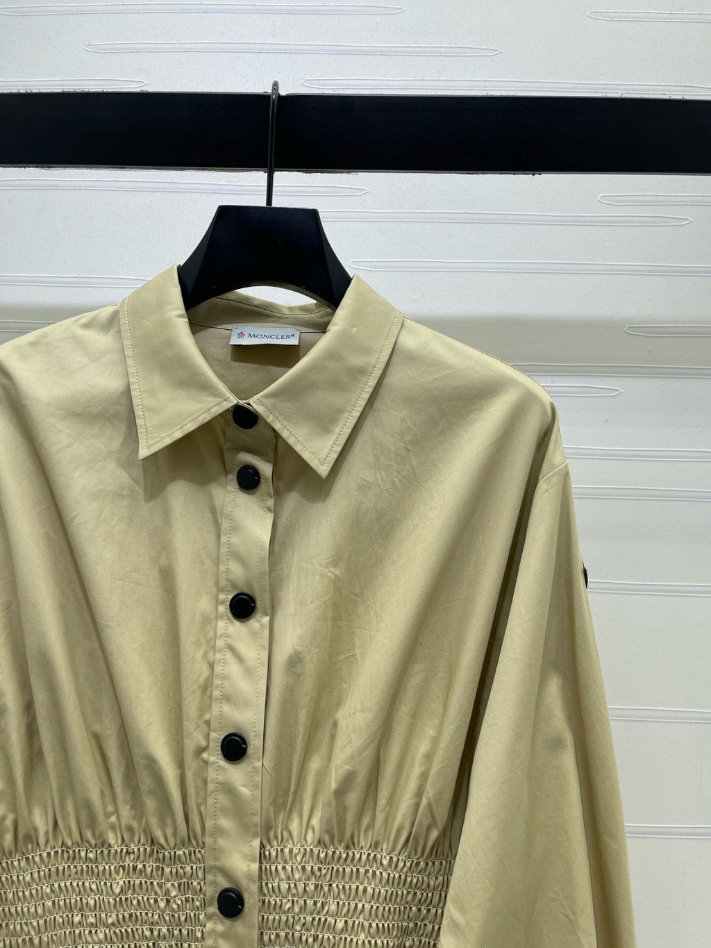 Cotton Nylon Shirt Dress
