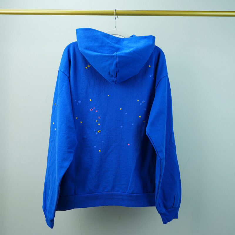 Sp5der TC Hoodie Blue