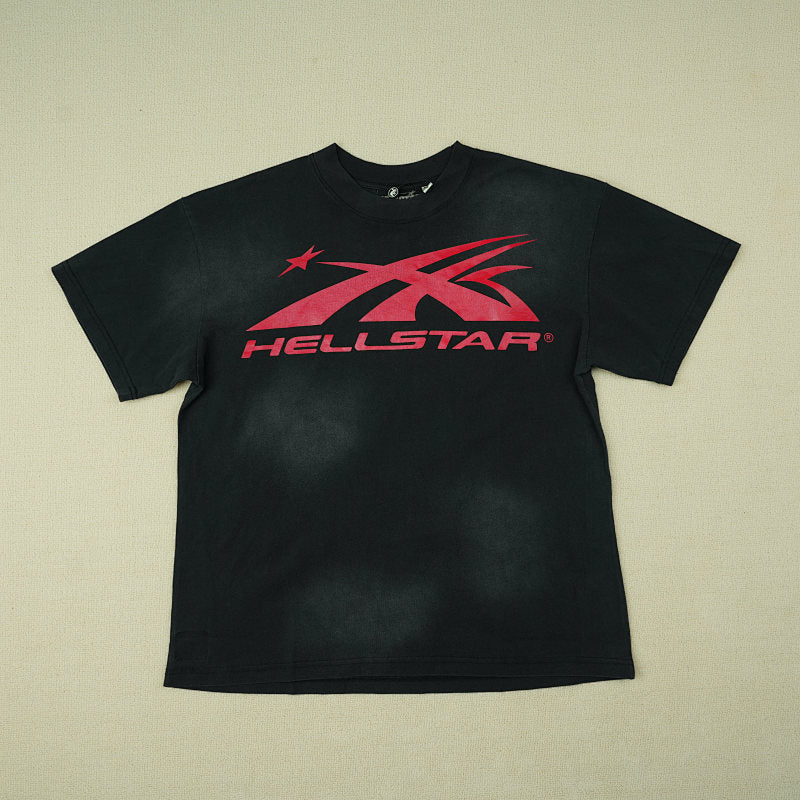 Hellstar Sport Logo T-Shirt Black