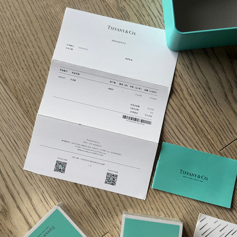 Tiffany and Co Card Game Set
