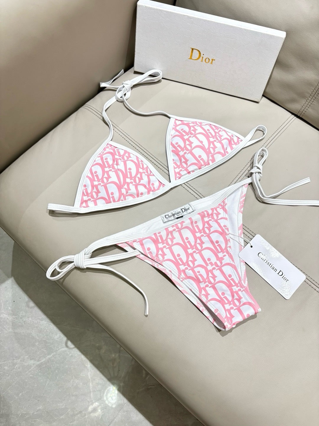 Oblique Bikini Set